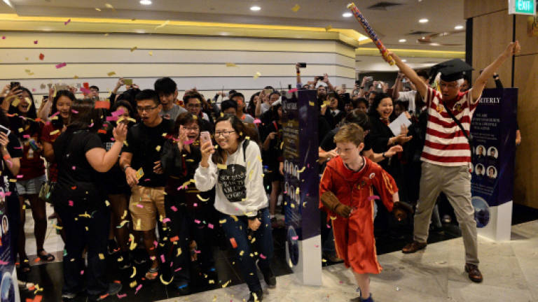 Harry Potter magic hits Asia as fans celebrate new book