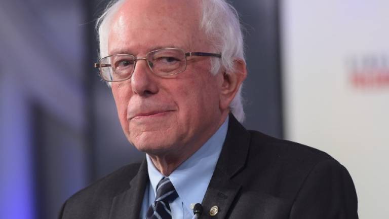 US Senator Sanders posts early Democrat win