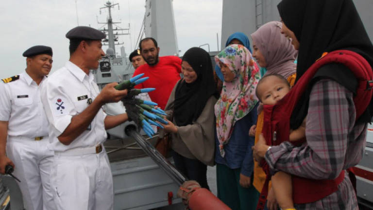 RMN ship in George Town for resupply