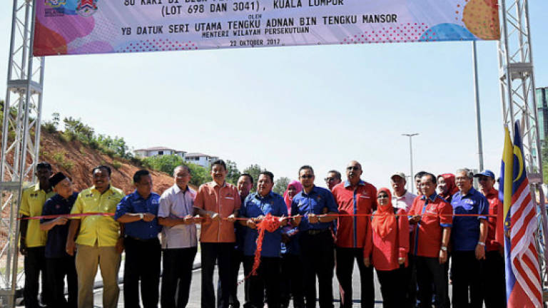 Road link between Desa Petaling and Kg Malaysia opens