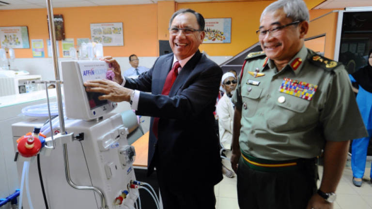 Two dialysis machines for veteran dialysis centers