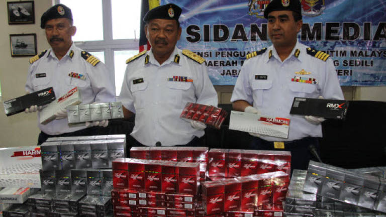 MMEA foils cigarettes smuggling attempt near Pengerang waters