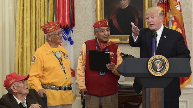Native Americans slam Trump 'Pocahontas' jibe