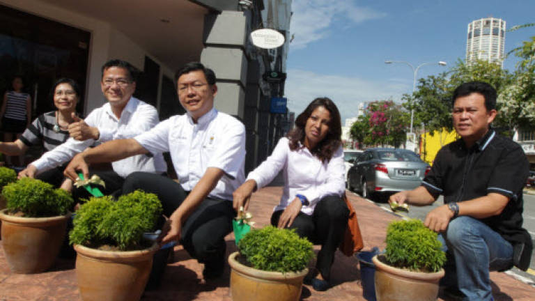 Lebuh Carnavon spruced up via green project