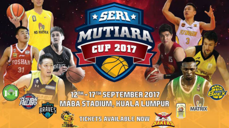 NBL Asia's Seri Mutiara Cup 2017 presents 8 world class basketball teams
