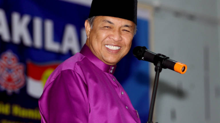 I'm not being racist, I'm just upholding Malay rights, says Zahid
