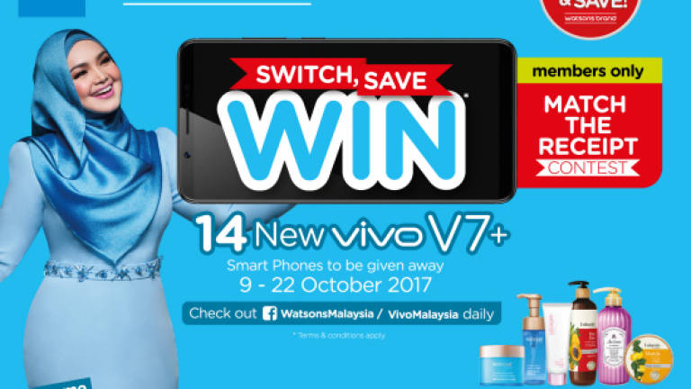 Switch to Watsons and get rewarded