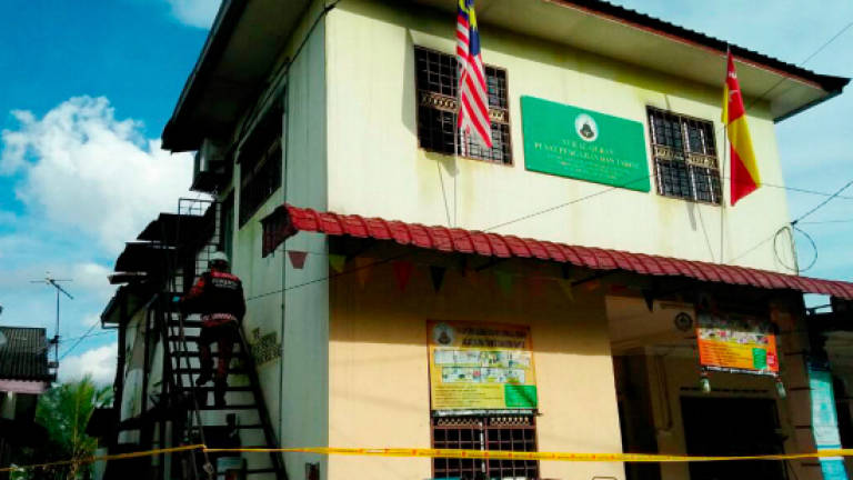 Hostel rooms at Tahfiz centre in Rantau Panjang, Klang, destroyed in fire