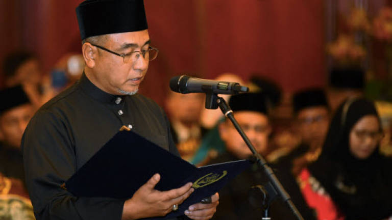 Adly Zahari of Pakatan Harapan new Malacca CM