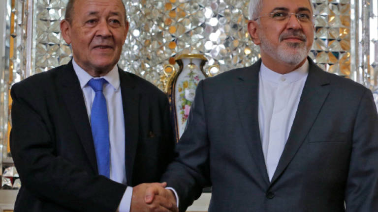 French foreign minister in Tehran for tense talks