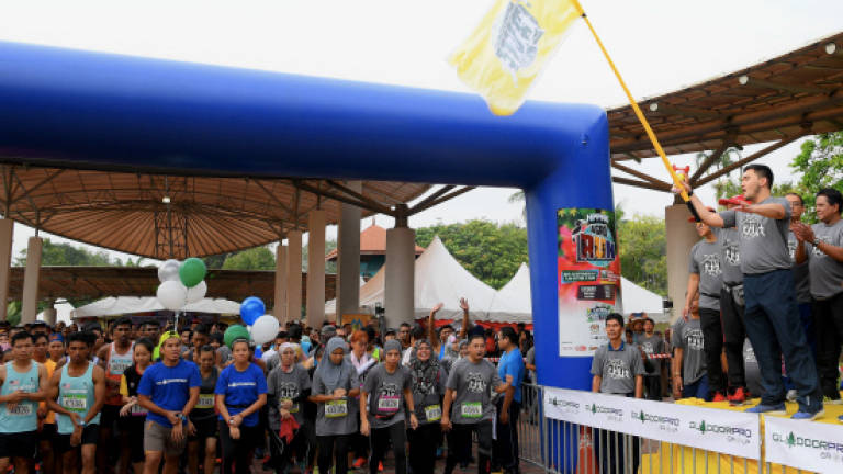 Tengku Amir flags off Agro run 2017