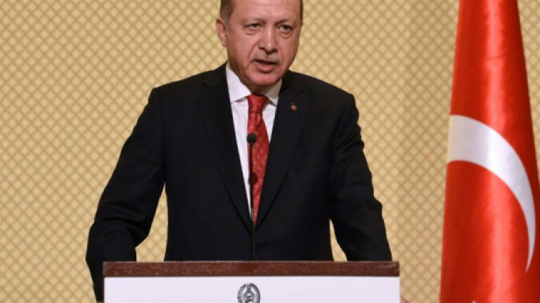 Erdogan says US verdict part of 'plots' against Turkey