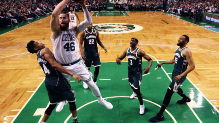 Celtics win game seven to oust Bucks from NBA playoffs