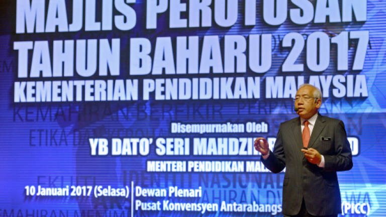 Mahdzir: Ministry to be restructured to give more power to state education depts, offices