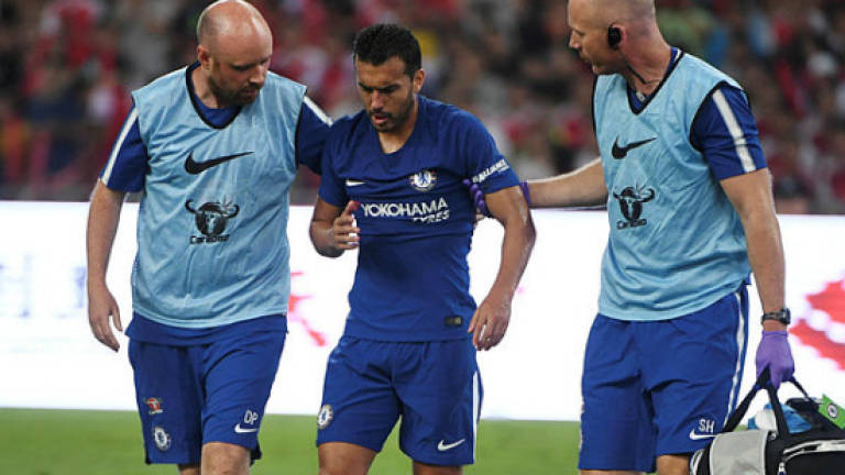 Pedro suffered multiple fractures: Conte