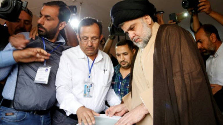Cleric Moqtada Sadr wins Iraq election but forming government far off