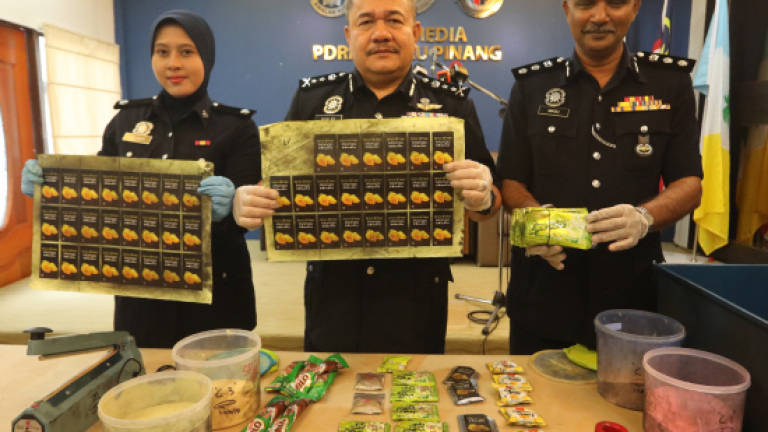 RM350k worth of drugs seized as cops cripple syndicate (Updated)