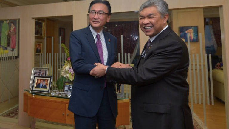 Zahid discusses strengthening bilateral ties with Japan