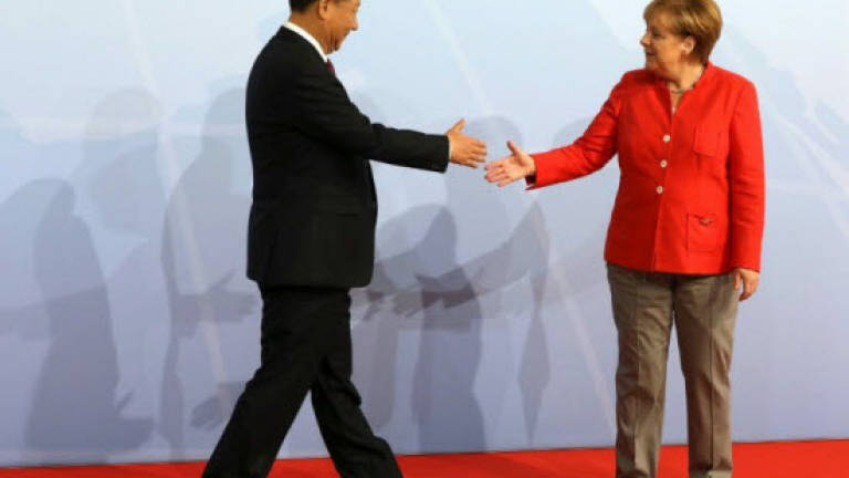 Merkel seeks united front with China amid Trump trade fears