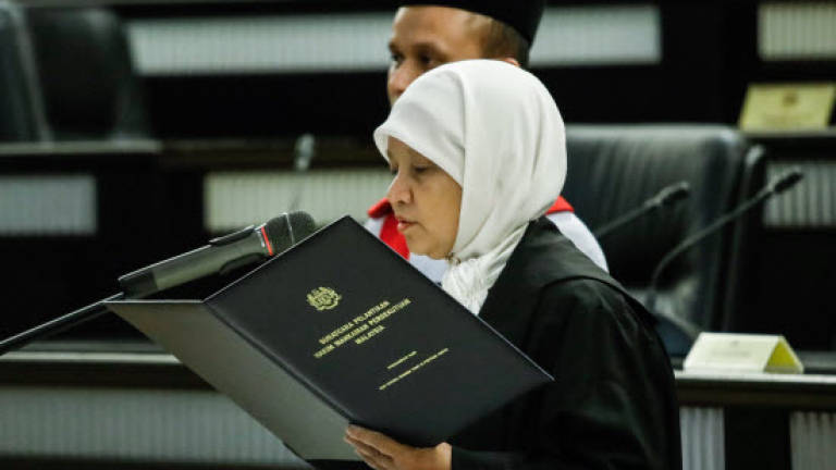 Tan Sri Zaharah Ibrahim is new Chief Judge of Malaya