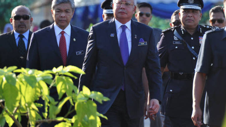 Najib calls for collective efforts to fight crime