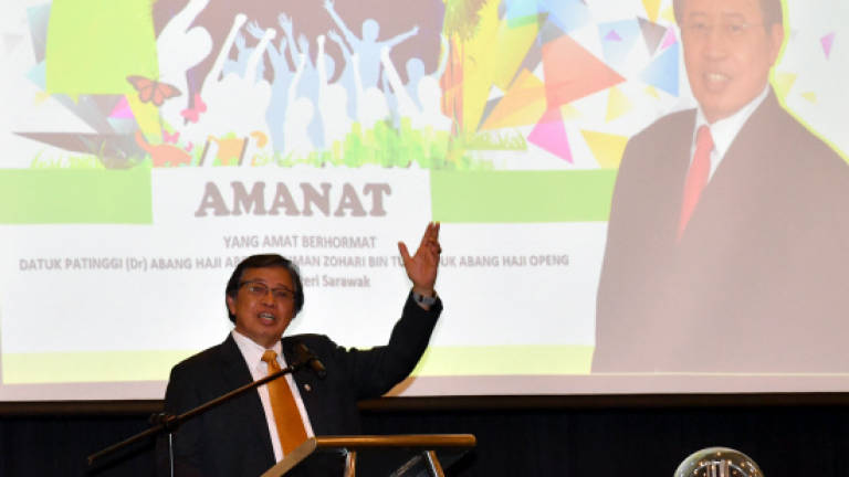 Abang Johari: Kuching is model for 'City of Unity' to the world