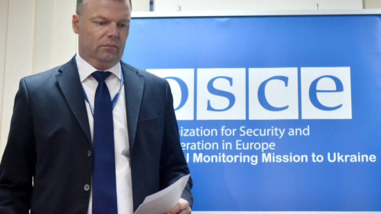 American OSCE monitor killed in rebel east Ukraine