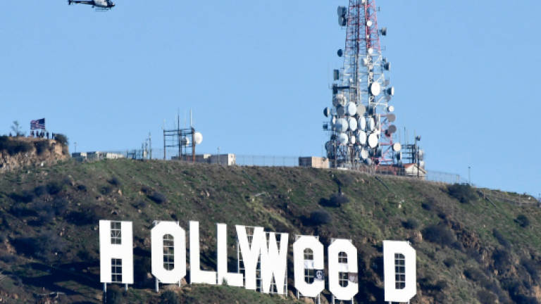 Pranksters change iconic Hollywood sign to 'Hollyweed'