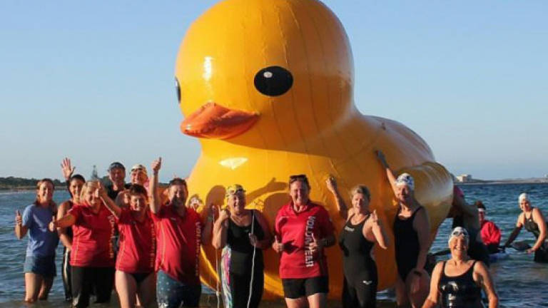 Missing giant yellow duck found in Australia