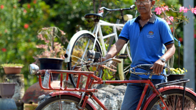 Bicycle theft turns man into classic bicycles collector