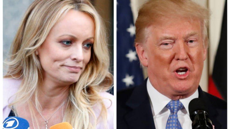 Porn star Stormy Daniels sues Trump for defamation