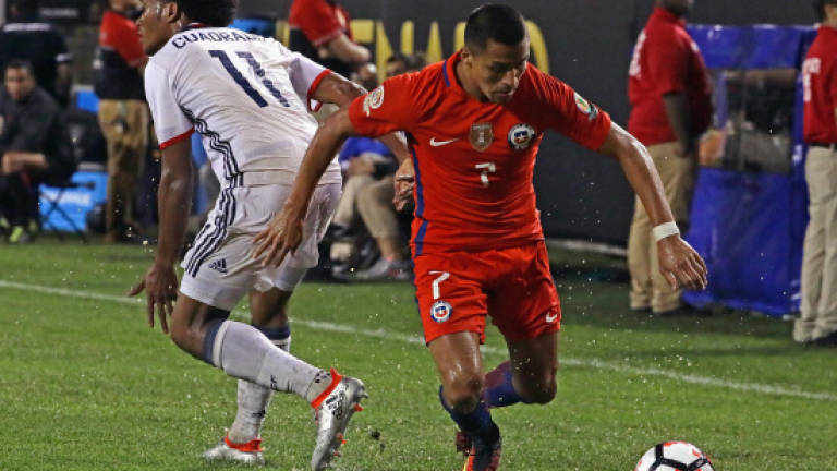 Chile down Colombia to reach Copa final