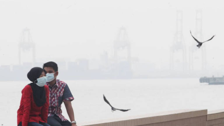 Penang still shrouded by haze