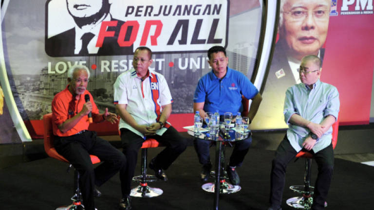 GE14: Shahrir puts gloves on to face opposition heavyweights
