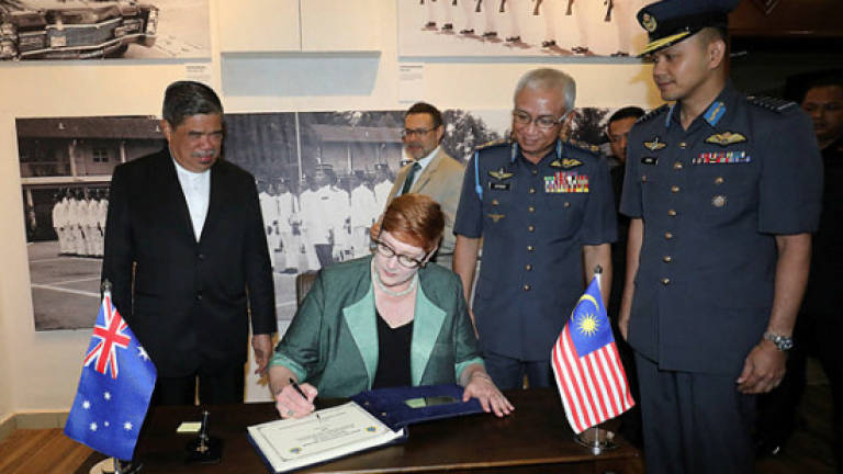 Malaysia and Australia affirm security cooperation