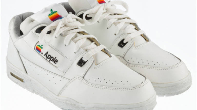 Rare Apple sneakers to auction for US$15,000