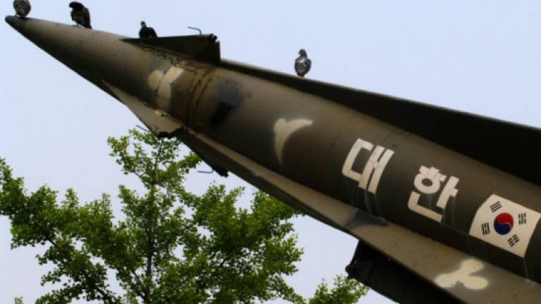 S. Korea test fires 800km-range missile