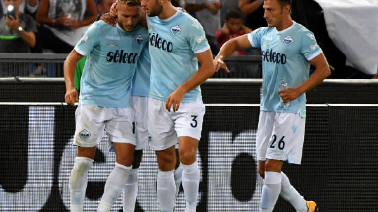 Last-gasp Lazio stun Juventus to win Italian Super Cup