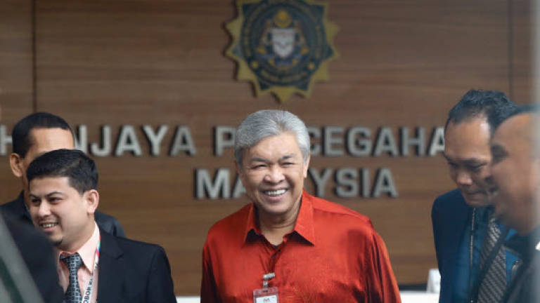 MACC questions Zahid for almost 9 hours over 1MDB scandal