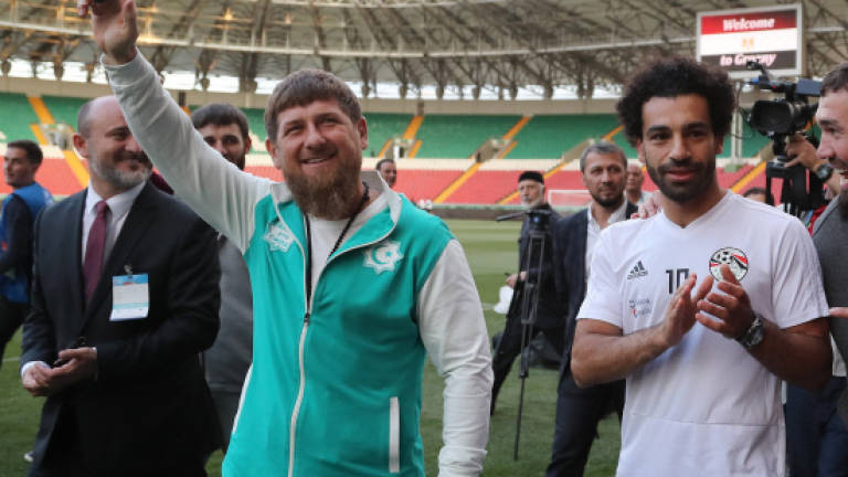 Salah makes World Cup headlines for Chechnya photo