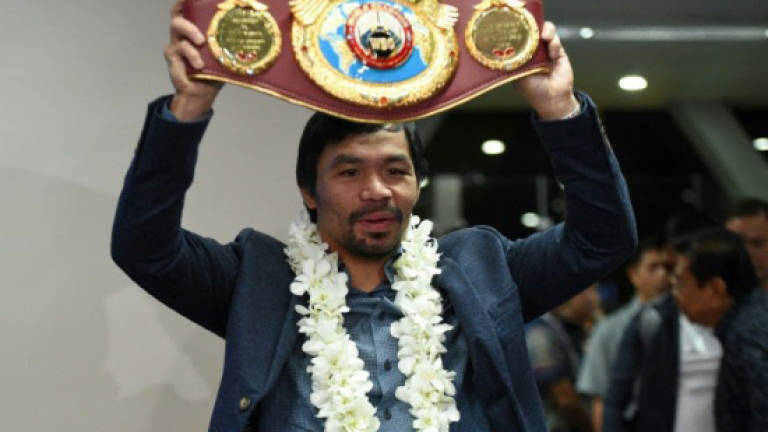 Philippines' Pacquiao eyes July 2 Horn fight