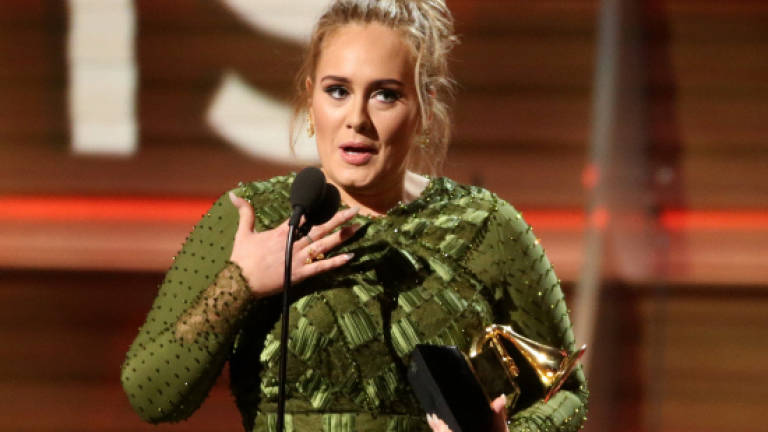 Adele's 'Hello' wins Song of the Year Grammy