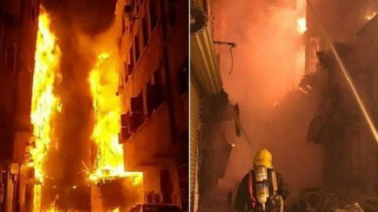 Fire destroys buildings in Saudi Unesco heritage site