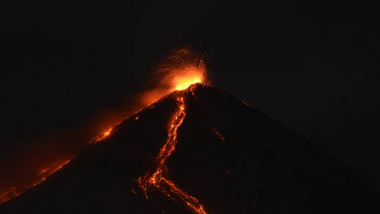 Eruptions subside at Guatemala's Fuego volcano
