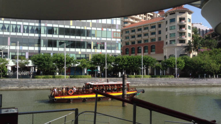 Take a bumboat down Singapore's river