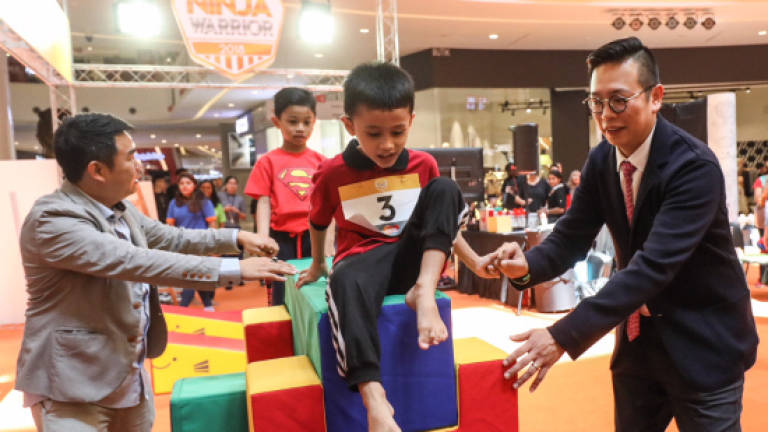 Children ‘Ninja’ it up at Sunway Velocity Mall Children ‘Ninja’ it up at Sunway Velocity Mall
