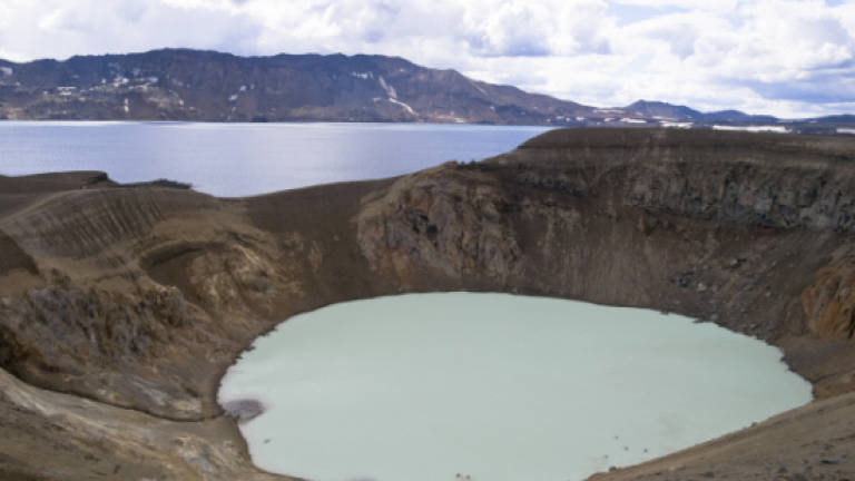 Volcano fever: Swim in an Icelandic crater in Askja