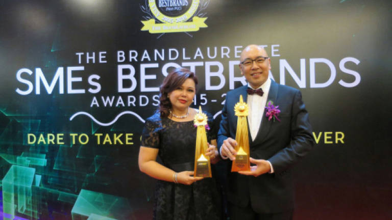 Partners in life and business awarded