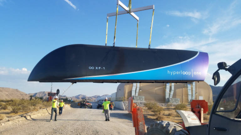 Hyperloop startup says superfast rail a reality