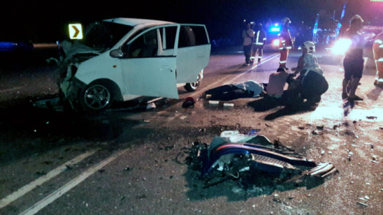 Married couple dies in five-car accident in Johor